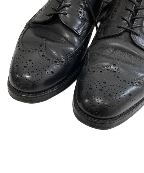 JOSEPH CHEANEY（ジョセフチーニー）JOSEPH CHEANEY (ジョセフチーニー) ロングウィングチップシューズ ブラック サイズ:7　1/2の古着・服飾アイテム