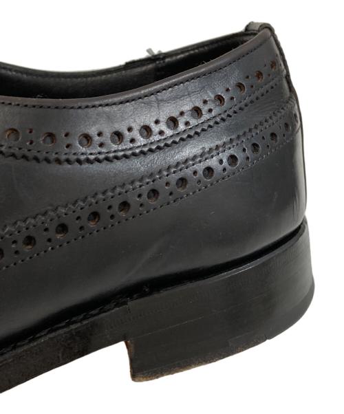 JOSEPH CHEANEY（ジョセフチーニー）JOSEPH CHEANEY (ジョセフチーニー) ロングウィングチップシューズ ブラック サイズ:7　1/2の古着・服飾アイテム