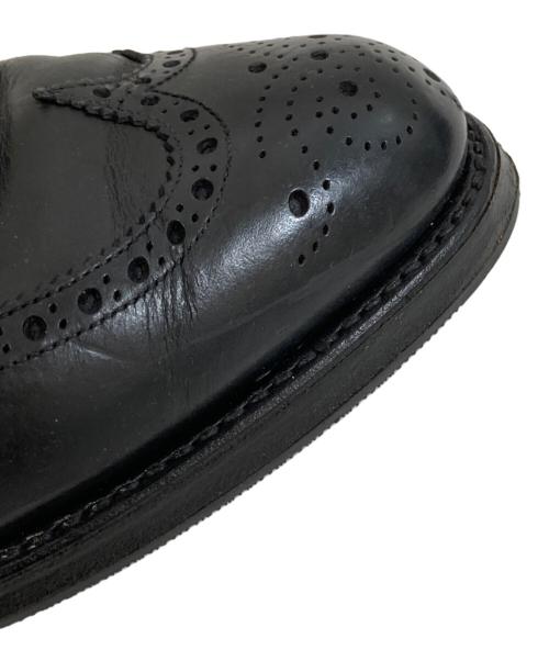 JOSEPH CHEANEY（ジョセフチーニー）JOSEPH CHEANEY (ジョセフチーニー) ロングウィングチップシューズ ブラック サイズ:7　1/2の古着・服飾アイテム