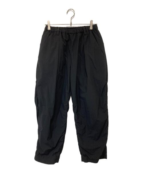 teatora（テアトラ）teatora (テアトラ) PACKABLE WALLET PANTS RESORT（パッカブルウォレットパンツリゾート）TT-004R-P ブラック サイズ:2の古着・服飾アイテム