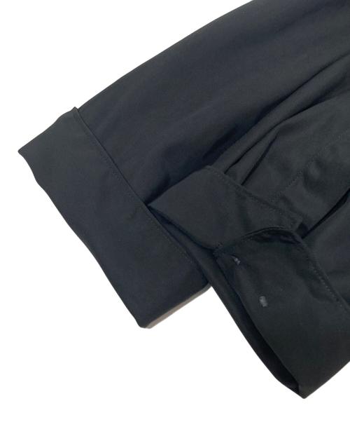 DRIES VAN NOTEN（ドリスヴァンノッテン）DRIES VAN NOTEN (ドリスヴァンノッテン) Corran Shirt in Black　M.W SHIRT　ジップシャツ　241-020707-8210-900 ブラック サイズ:XLの古着・服飾アイテム