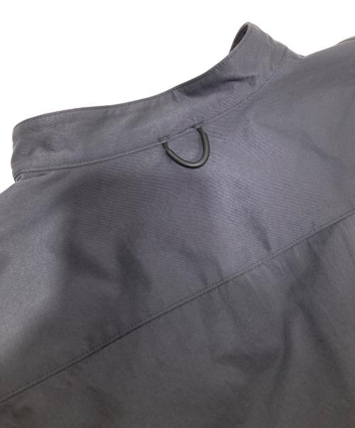 DAIWA PIER39（ダイワ ピア39）DAIWA PIER39 (ダイワ ピア39) BAND COLLAR SHIRTS（バンドカラーシャツ）　BE-87122 グレー サイズ:Sの古着・服飾アイテム