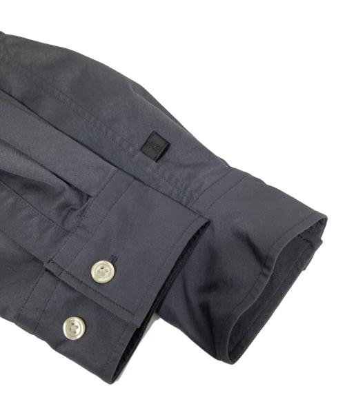 DAIWA PIER39（ダイワ ピア39）DAIWA PIER39 (ダイワ ピア39) BAND COLLAR SHIRTS（バンドカラーシャツ）　BE-87122 グレー サイズ:Sの古着・服飾アイテム