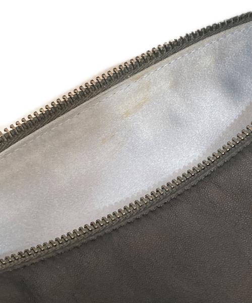 PRADA（プラダ）PRADA (プラダ) Leather Rectangle Bag(レザーバッグ) 01SS ブラック×ブルーの古着・服飾アイテム