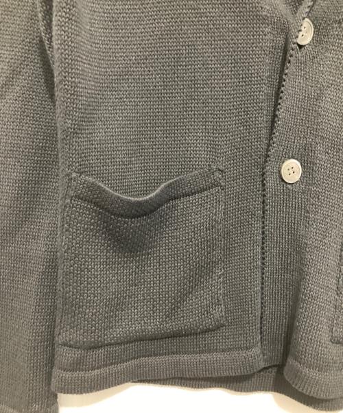 GALERIE VIE（ギャルリーヴィー）GALERIE VIE (ギャルリーヴィー) インレーニット ピークドラペルジャケット 	GORE-TEX ブラック サイズ:FREEの古着・服飾アイテム