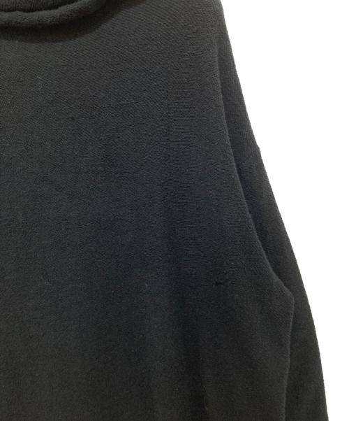 Yohji Yamamoto pour homme（ヨウジヤマモト プールオム）Yohji Yamamoto pour homme (ヨウジヤマモト プールオム) デザインロングパーカー　ジップパーカー　HU-T77-383 ブラック サイズ:2の古着・服飾アイテム