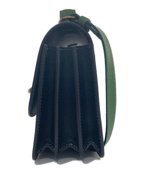 FONTANA MILANO 1915（フォンタナミラノ1915）FONTANA MILANO 1915 (フォンタナミラノ1915) Trebbia 26 grande ブラック×グリーンの古着・服飾アイテム