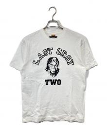 HUMAN MADE×UNDERCOVER（ヒューマンメイド×アンダーカバー）の古着「lastorgy2 プリントTシャツ(ラストオージー2)　半袖Tシャツ」｜ホワイト