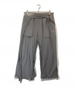 DIESELディーゼル）の古着「P-TOPAHOOP-N1 Pants　ワイドスウェットパンツ  A12911」｜グレー