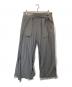 DIESEL（ディーゼル）の古着「P-TOPAHOOP-N1 Pants　ワイドスウェットパンツ  A12911」｜グレー