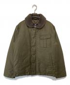 ZANTERザンター）の古着「N1 DOWN JACKET　MILITARY JACKET ミリタリージャケットダウンジャケット　」｜オリーブ