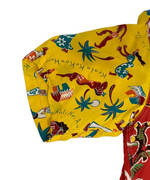 Sun Surf（サンサーフ）Sun Surf (サンサーフ) BEAMS (ビームス) 別注 雷門 レーヨンアロハシャツ マルチカラー サイズ:Sの古着・服飾アイテム