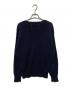 Maison Margiela (メゾンマルジェラ) Vネック コットンニット　S51HA0720 ネイビー サイズ:S：14000円