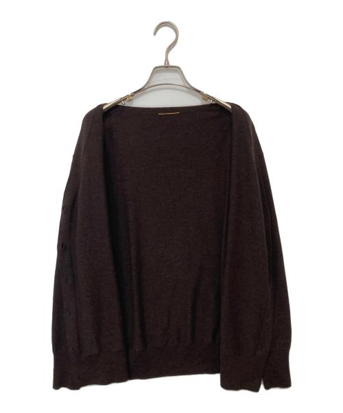 DEUXIEME CLASSE（ドゥーズィエム クラス）DEUXIEME CLASSE (ドゥーズィエム クラス) refind カーディガン　24080500701030 ブラウン サイズ:記載なしの古着・服飾アイテム