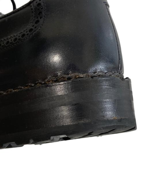 F.LLI Giacometti（フラテッリ ジャコメッティ）F.LLI Giacometti (フラテッリ ジャコメッティ) ロングウイングチップシューズ ネイビー サイズ:41の古着・服飾アイテム