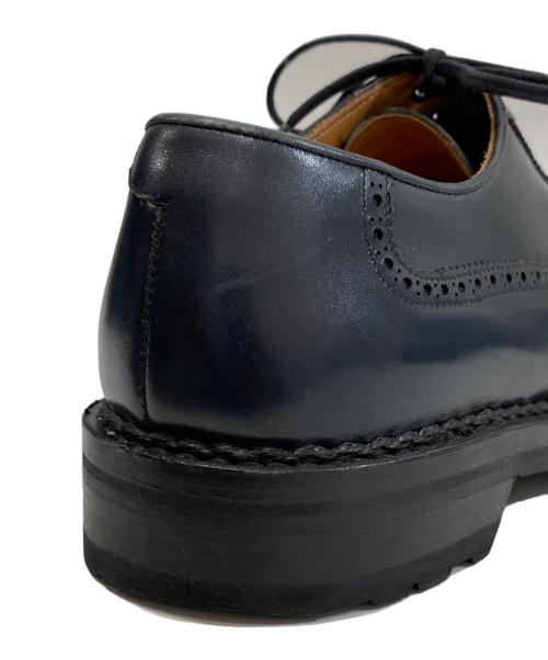 F.LLI Giacometti（フラテッリ ジャコメッティ）F.LLI Giacometti (フラテッリ ジャコメッティ) ロングウイングチップシューズ ネイビー サイズ:41の古着・服飾アイテム