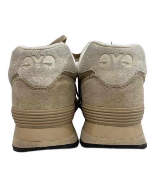 NEW BALANCE（ニューバランス）NEW BALANCE eYe COMME des GARCONS JUNYAWATANABE MAN (アイ コム デ ギャルソン ジュンヤ ワタナベ マン) コラボ ローカットスニーカー　ML574WJT ベージュ サイズ:28の古着・服飾アイテム
