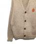 中古・古着 AMBERGLEAM (アンバーグリーム) Vネック ウールニットカーディガン　WOOL KNIT CARDIGAN 1213141113 ベージュ サイズ:BIG：14000円