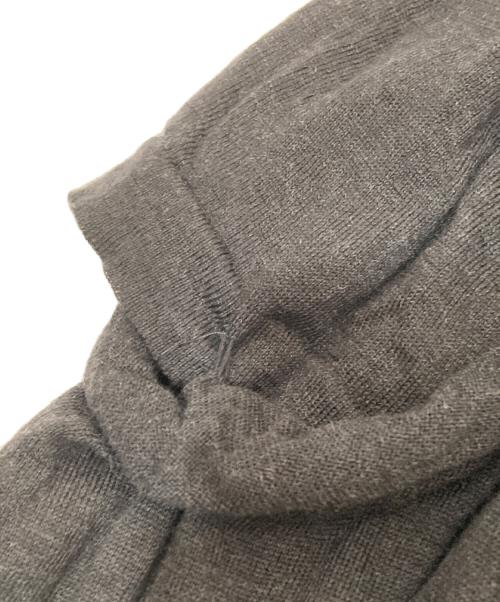 Maison Margiela（メゾンマルジェラ）Maison Margiela (メゾンマルジェラ) ドレープデザインVネックニット　S29HA0666 グレー サイズ:Sの古着・服飾アイテム
