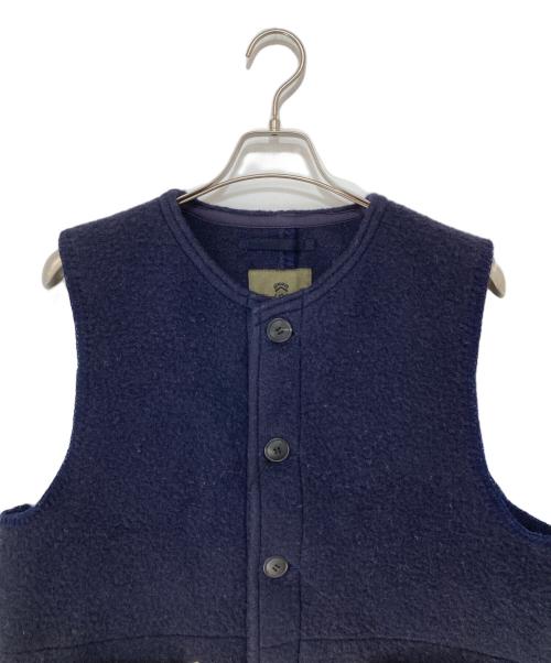 NIGEL CABOURN（ナイジェルケーボン）NIGEL CABOURN (ナイジェルケーボン) ブランケットジャーキンベスト　8041-00-70007 ネイビー サイズ:48の古着・服飾アイテム
