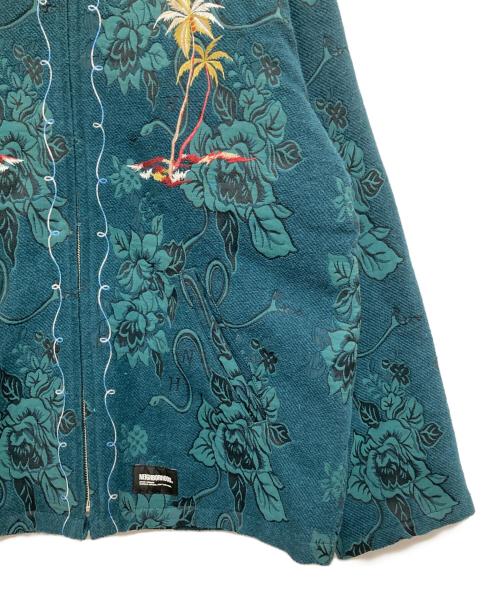 NEIGHBORHOOD（ネイバーフッド）NEIGHBORHOOD (ネイバーフッド) 23AW スーベニアジャカードシャツジャケット　232UTNH-JKM04 グリーン サイズ:Lの古着・服飾アイテム