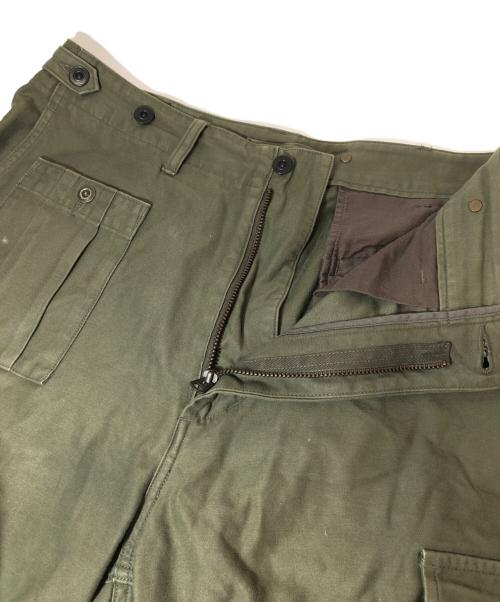 NIGEL CABOURN（ナイジェルケーボン）NIGEL CABOURN (ナイジェルケーボン) ARMY CARGO PANT - SATEEN (アーミー カーゴパンツ)　80340050012 オリーブ サイズ:34の古着・服飾アイテム