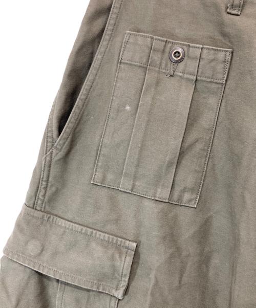 NIGEL CABOURN（ナイジェルケーボン）NIGEL CABOURN (ナイジェルケーボン) ARMY CARGO PANT - SATEEN (アーミー カーゴパンツ)　80340050012 オリーブ サイズ:34の古着・服飾アイテム