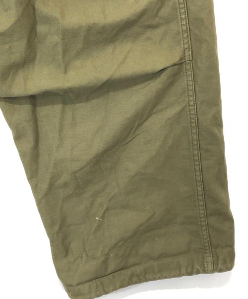 NIGEL CABOURN（ナイジェルケーボン）NIGEL CABOURN (ナイジェルケーボン) ARMY CARGO PANT - SATEEN (アーミー カーゴパンツ)　80340050012 オリーブ サイズ:34の古着・服飾アイテム