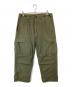 NIGEL CABOURN（ナイジェルケーボン）の古着「ARMY CARGO PANT - SATEEN (アーミー カーゴパンツ)　80340050012」｜オリーブ