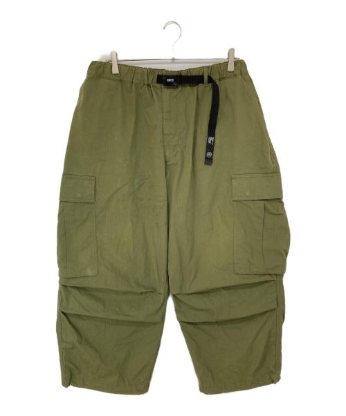 NEIGHBORHOOD（ネイバーフッド）NEIGHBORHOOD (ネイバーフッド) WIDE CARGO（ワイドカーゴ）/ カーゴパンツ　221YTNH-PTM01 オリーブ サイズ:Lの古着・服飾アイテム