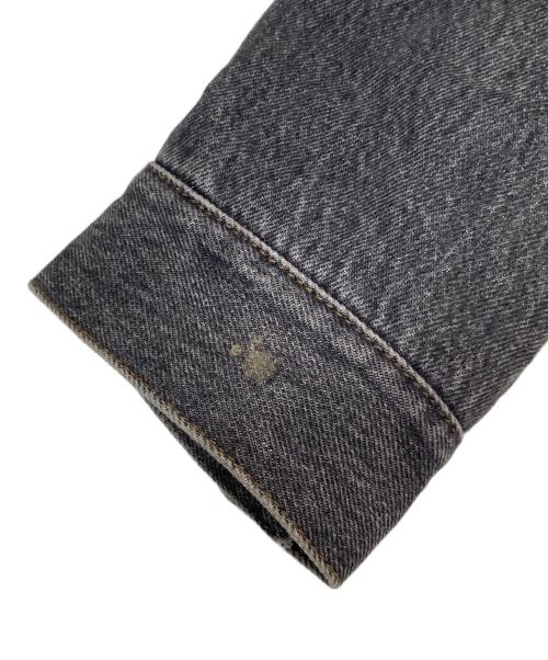 GUCCI（グッチ）GUCCI (グッチ) 18AW バックプリントワッペンデニムジャケット　525420 グレー サイズ:44の古着・服飾アイテム