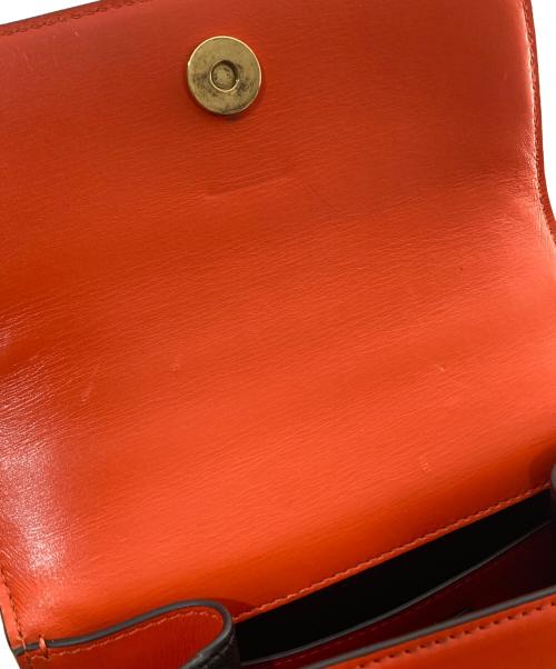 VALENTINO GARAVANI（ヴァレンティノ・ガラヴァーニ）VALENTINO GARAVANI (ヴァレンティノ・ガラヴァーニ) Vスリング ショルダーバッグ SW0B0F01RQR オレンジの古着・服飾アイテム