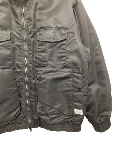 SASSAFRAS（ササフラス）SASSAFRAS (ササフラス) D/C Armor Jacket Heavy　ナイロンジャケット　SF-242155 ブラック サイズ:Sの古着・服飾アイテム