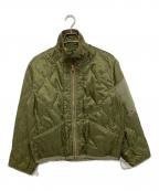 THE CORONA UTILITYコロナユーティリティ）の古着「COMBAT QUILTING LINER JACKET コンバット キルティング ライナー ジャケット  CJ020」｜オリーブ