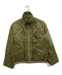 THE CORONA UTILITY（コロナユーティリティ）の古着「COMBAT QUILTING LINER JACKET コンバット キルティング ライナー ジャケット  CJ020」｜オリーブ