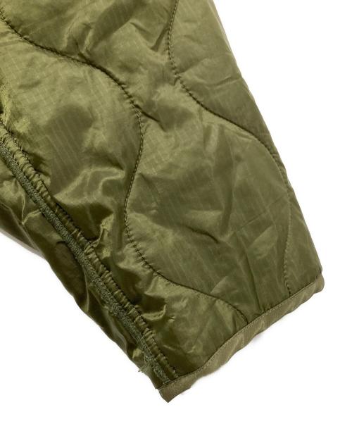 THE CORONA UTILITY（コロナユーティリティ）THE CORONA UTILITY (コロナユーティリティ) COMBAT QUILTING LINER JACKET コンバット キルティング ライナー ジャケット  CJ020 オリーブ サイズ:Mの古着・服飾アイテム