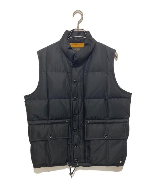 Eddie Bauer Black Tag Collection（エディーバウアーブラックタグコレクション）Eddie Bauer Black Tag Collection (エディーバウアーブラックタグコレクション) Kara Koram Vest　ダウンベスト　EB0102-M1004 ブラック サイズ:Mの古着・服飾アイテム