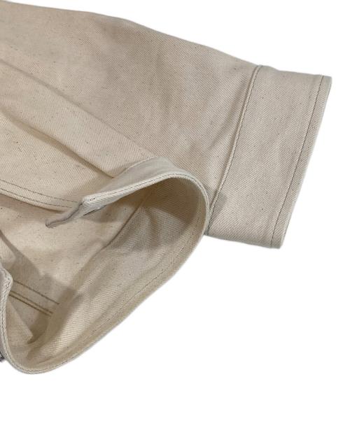 OAMC（オーエーエムシー）OAMC (オーエーエムシー) Sierra Denim Shirt　シエラデニムシャツ　デニムジャケット　シャツジャケット　23A28OAU12 アイボリー サイズ:Sの古着・服飾アイテム