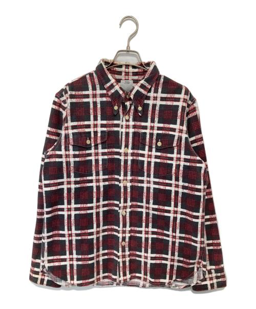 VISVIM（ビズビム）VISVIM (ビズビム) WALLY SHIRT（ウォーリーシャツ）　0116105011011 レッド サイズ:2の古着・服飾アイテム