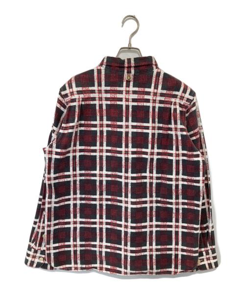 VISVIM（ビズビム）VISVIM (ビズビム) WALLY SHIRT（ウォーリーシャツ）　0116105011011 レッド サイズ:2の古着・服飾アイテム