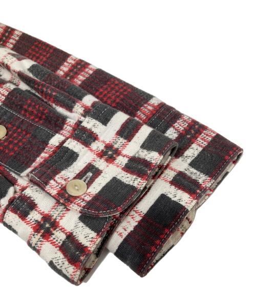 VISVIM（ビズビム）VISVIM (ビズビム) WALLY SHIRT（ウォーリーシャツ）　0116105011011 レッド サイズ:2の古着・服飾アイテム