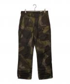 THE REAL McCOY'Sザ・リアルマッコイズ）の古着「ブラッシュストロークカモ　ブリティッシュ アーミー カーゴパンツ」｜カーキ