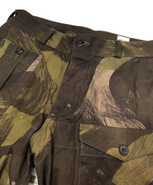 THE REAL McCOY'S（ザ・リアルマッコイズ）THE REAL McCOY'S (ザ・リアルマッコイズ) ブラッシュストロークカモ　ブリティッシュ アーミー カーゴパンツ カーキ サイズ:33の古着・服飾アイテム