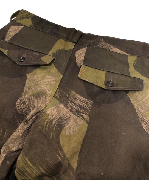 THE REAL McCOY'S（ザ・リアルマッコイズ）THE REAL McCOY'S (ザ・リアルマッコイズ) ブラッシュストロークカモ　ブリティッシュ アーミー カーゴパンツ カーキ サイズ:33の古着・服飾アイテム