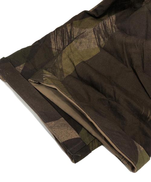 THE REAL McCOY'S（ザ・リアルマッコイズ）THE REAL McCOY'S (ザ・リアルマッコイズ) ブラッシュストロークカモ　ブリティッシュ アーミー カーゴパンツ カーキ サイズ:33の古着・服飾アイテム
