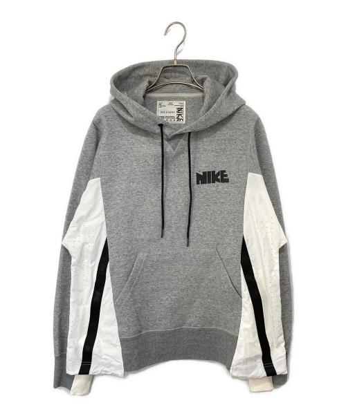 NIKE（ナイキ）NIKE (ナイキ) sacai (サカイ) NRG HOODIE　フーディー　CZ4695-063 グレー サイズ:Sの古着・服飾アイテム