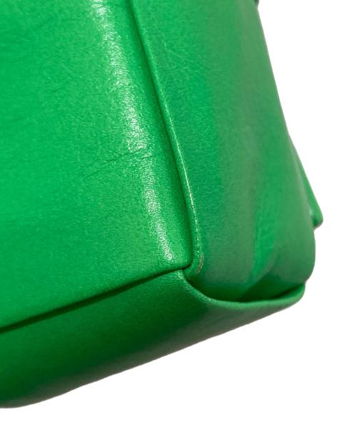 BOTTEGA VENETA（ボッテガベネタ）BOTTEGA VENETA (ボッテガベネタ) キャンディー カセット ミニショルダーバッグ 667048 グリーンの古着・服飾アイテム