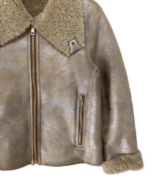 PAUL SMITH（ポールスミス）PAUL SMITH (ポールスミス) ムートンジャケット 	PM-MN-44434 ベージュ サイズ:Mの古着・服飾アイテム