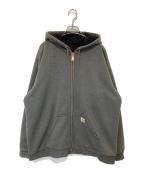 CarHarttカーハート）の古着「ACTIVE SWEAT JACKET（アクティブスウェットジャケット）」｜グレー