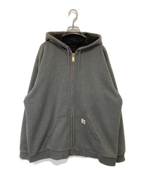 CarHartt（カーハート）CarHartt (カーハート) ACTIVE SWEAT JACKET（アクティブスウェットジャケット） グレー サイズ:XLの古着・服飾アイテム